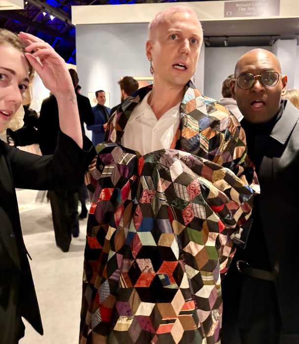 Angela Hicks (left), Michael Diaz-Griffith (center), and Anderson Somerselle (right).