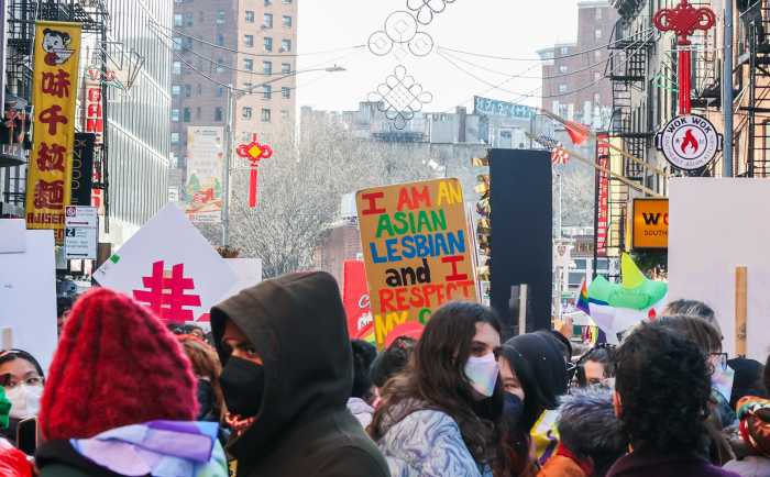 Highlighting lesbian representation at the Lunar New Year Parade.