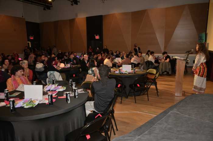 Community members participate in The Center's 10th annual community Iftar.