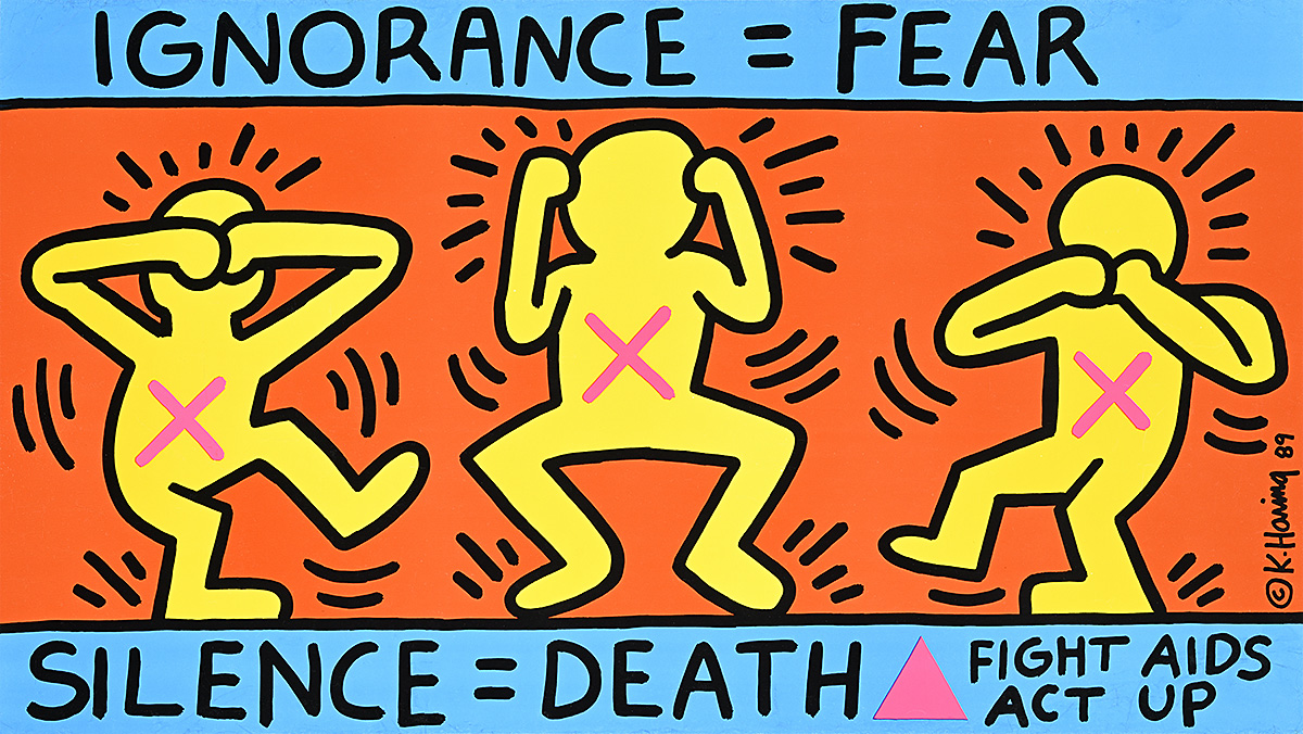 The visual fight: How posters chronicled NYC’s AIDS crisis