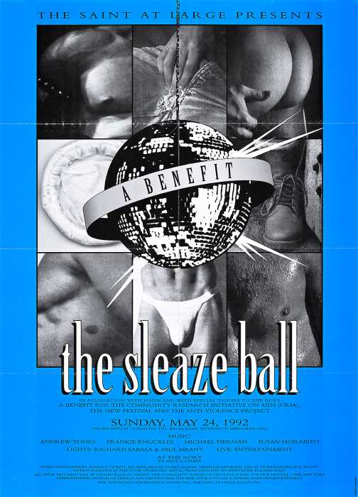 The Sleaze Ball by Jon McEwan, 1992, David Kennerley collection.