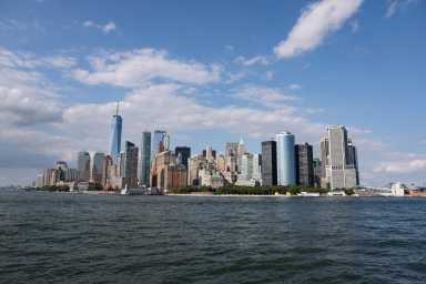 A view shows the Manhattan skyline in New York City, U.S., July 22, 2025.