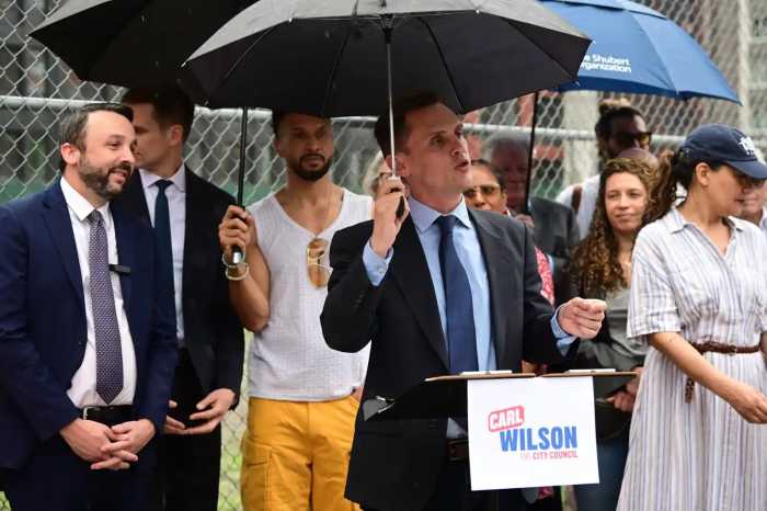 Carl Wilson hopes to win his old boss' seat in District 3. 