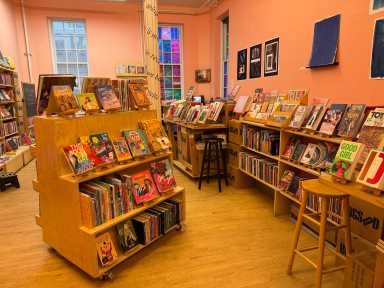 The Bureau of General Services—Queer Division's space at the LGBT Community Center.