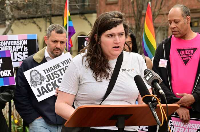 Dr. Anabel Ruggiero addresses the audience.