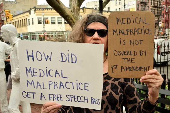 Attendees rip conversion therapy as medical practice.