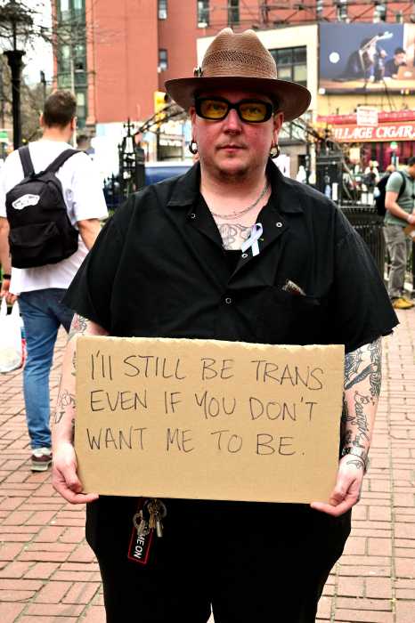 A message for the Supreme Court one day after Transgender Day of Visibility.