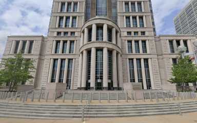 The Thomas F. Eagleton United States Courthouse is home to the US District Court for the Eastern District of Missouri and the US Court of Appeals for the Eighth Circuit.