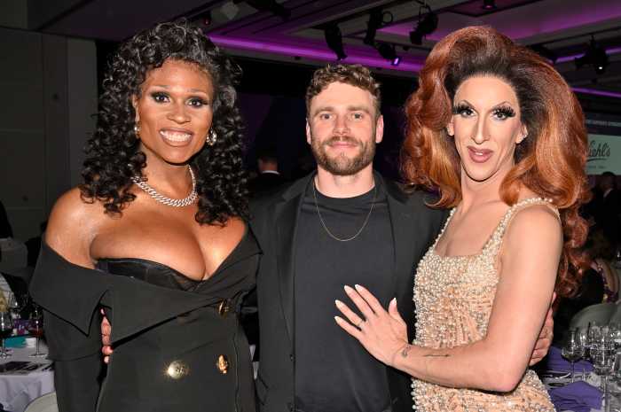 Peppermint, Olympic skiier Gus Kenworthy, and Marti Gould Cummings.