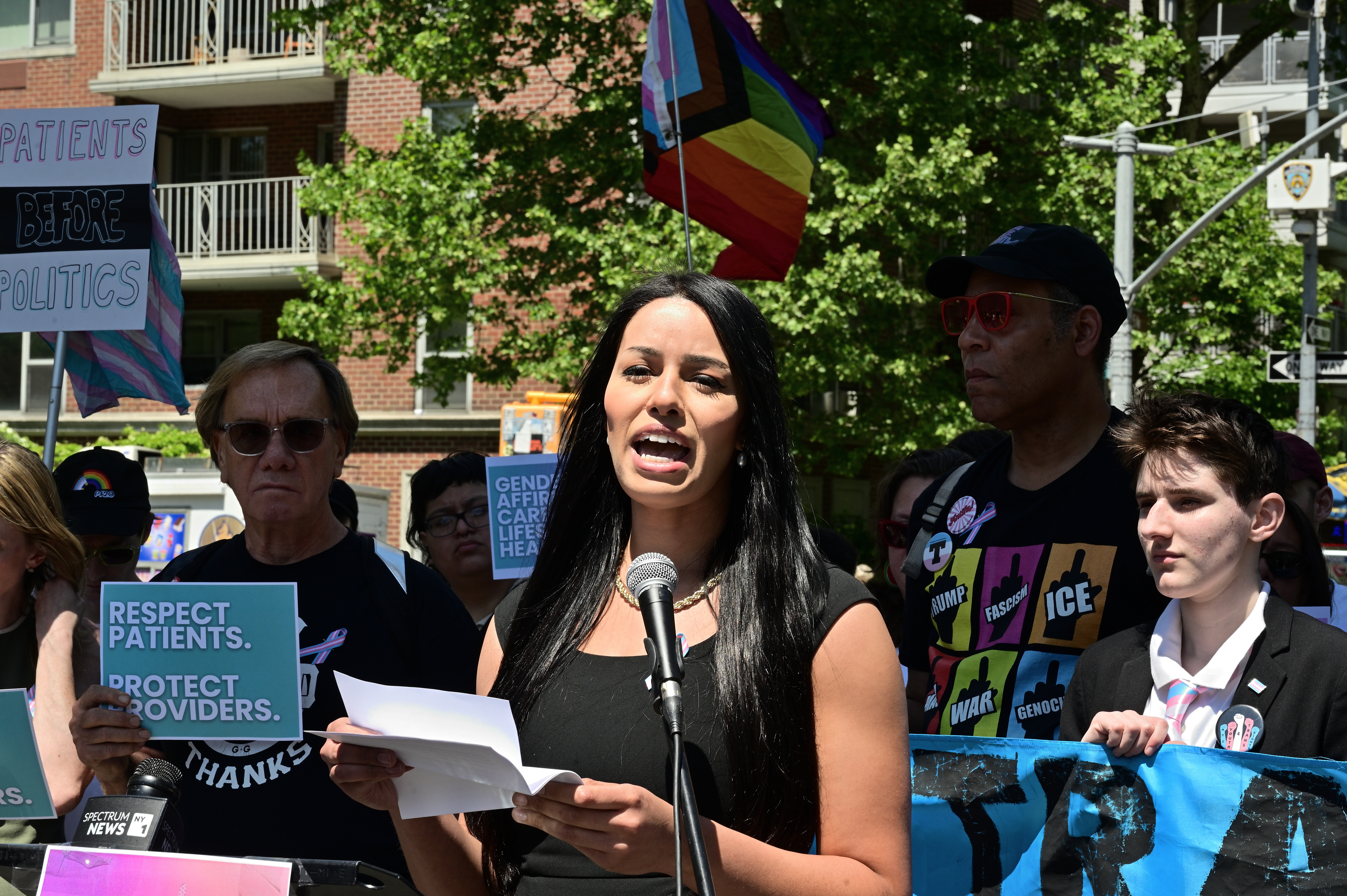 Taylor Brown, the executive director of the Mayor's Office of LGBTQIA+ Affairs.