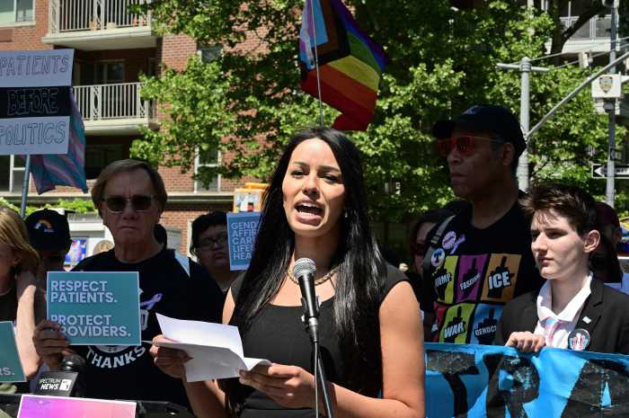 Taylor Brown, the executive director of the Mayor's Office of LGBTQIA+ Affairs.