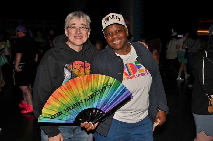 Cathy Renna and Denise Hinds.