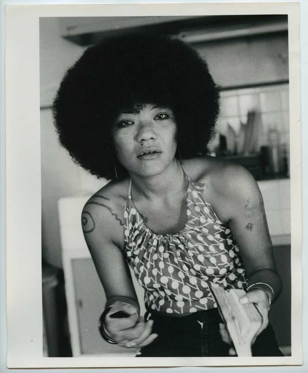 “Untitled,” from the series, “Akabanaa (Red Flowers),” 1975-77.