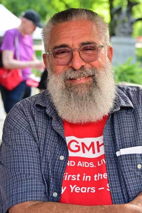 GMHC co-founder Dr. Larry Mass.