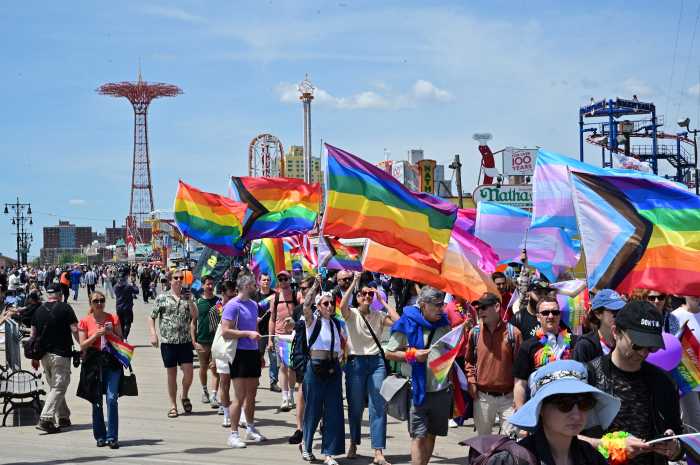 Flags of every stripe take over the Riegelmann Boardwalk on May 31.