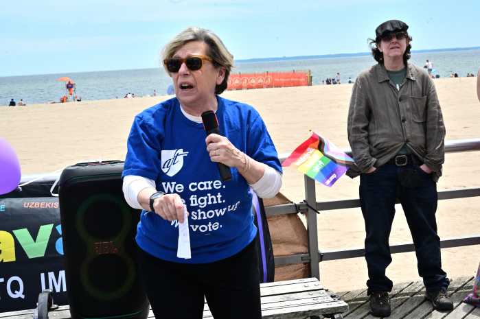 Randi Weingarten, president of the American Federation of Teachers.