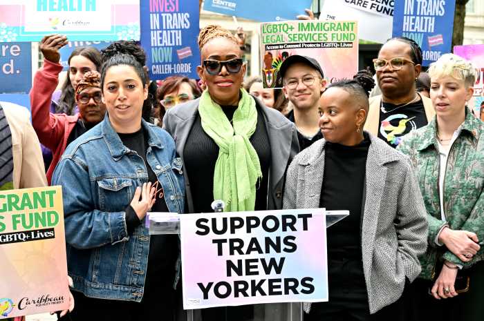 Sending a message of support to trans New Yorkers.
