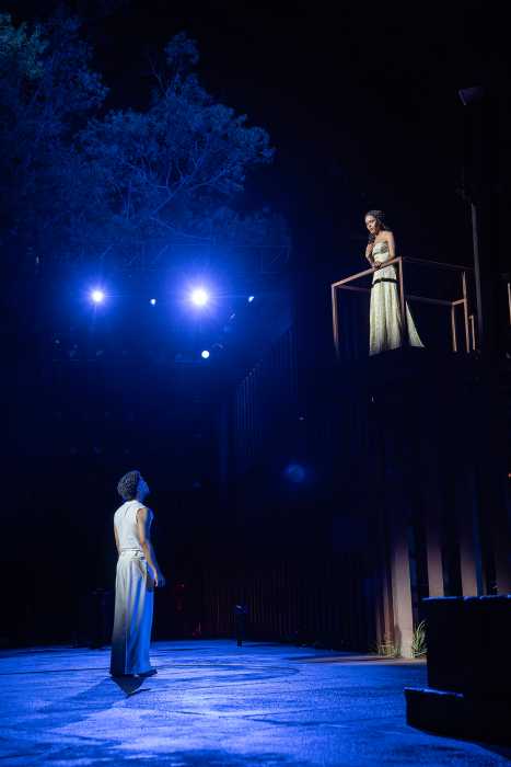 "Romeo and Juliet" runs through June 28 at The Public Theater at the Delacorte Central Park.