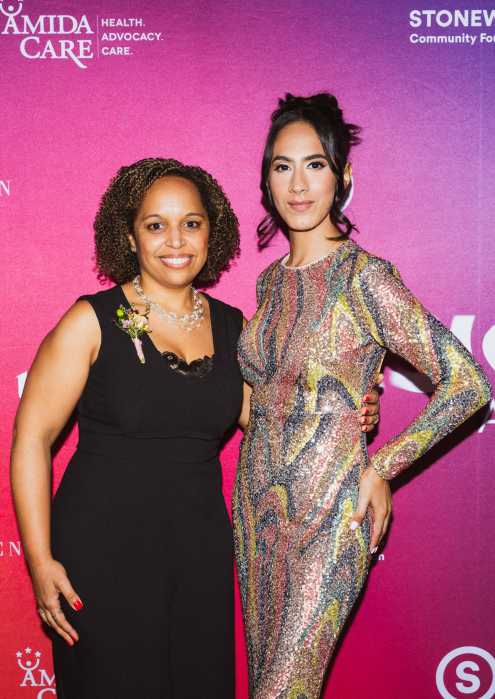 Stonewall Community Foundation Executive Director Elisa Crespo and Board Chair Melissa Madzel.