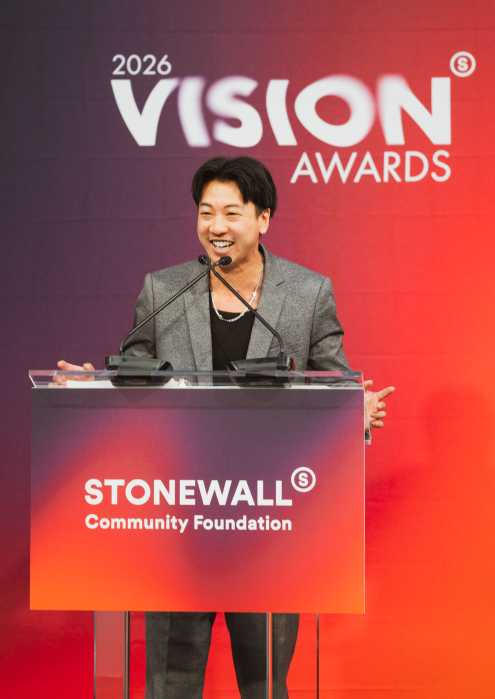 Host/emcee James Tom.