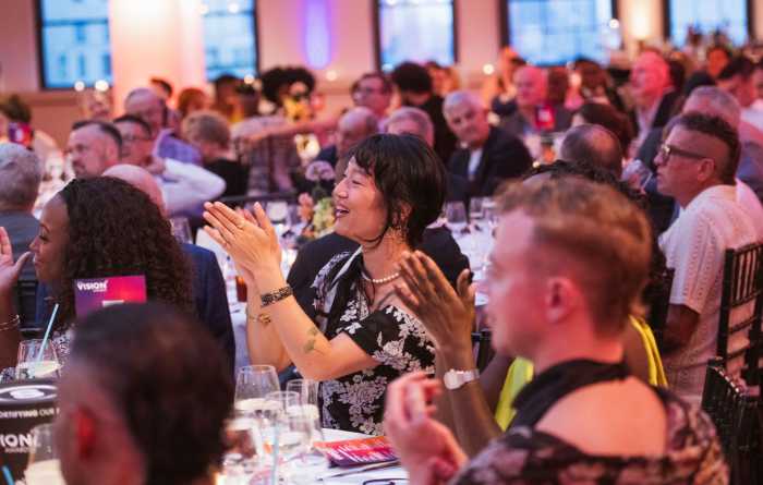 Guests at the Vision Awards.