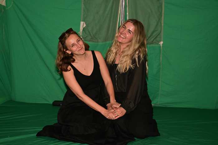 Director Adrienne Campbell-Holt and playwright Victoria Lynne Barclay.