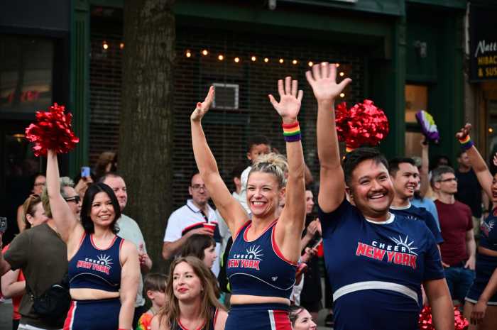 Cheer New York brings the energy.