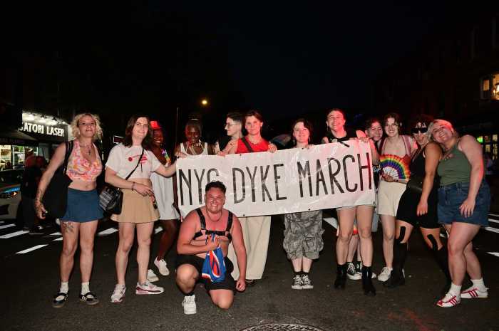 The NYC Dyke March team.