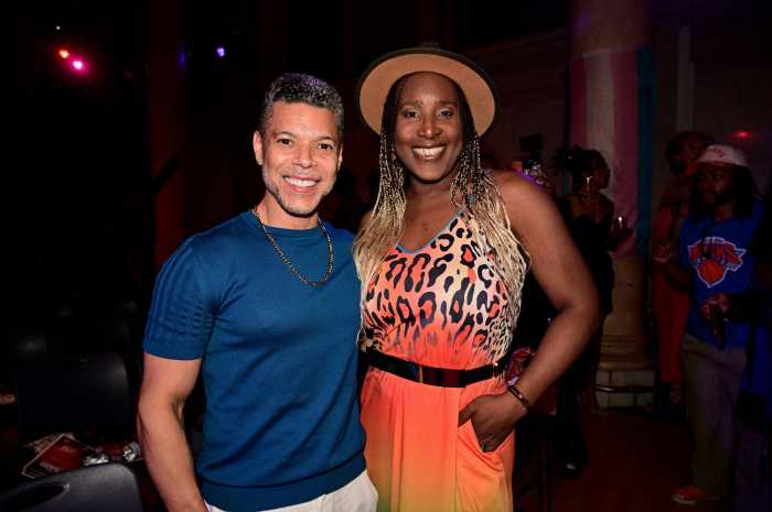 Wilson Cruz and LaLa Zannell.