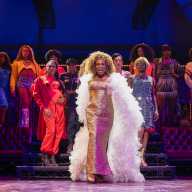 Billy Porter and Les Cagelles in "La Cage Aux Folles."