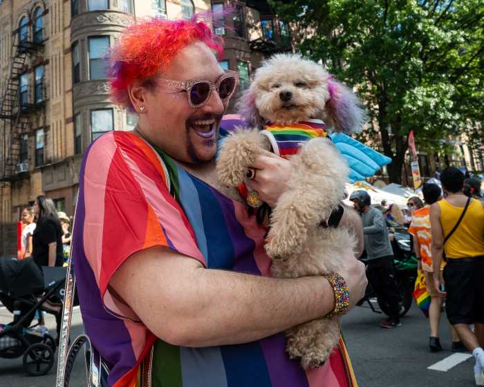 Dogs are an essential part of Brooklyn Pride.