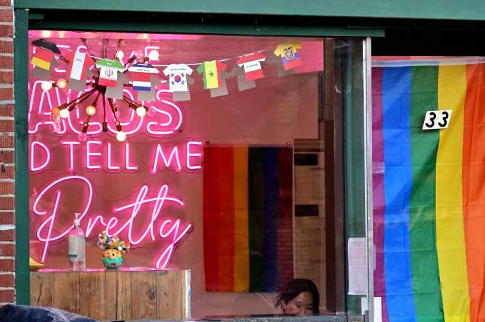 You can now get Indian Tacos at what was once Labrys Lesbian Feminist Bookstore.