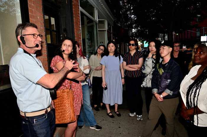 Decades apart, Lorraine Hansberry and Patricia Highsmith lived in neighboring homes on Bleeker Street.