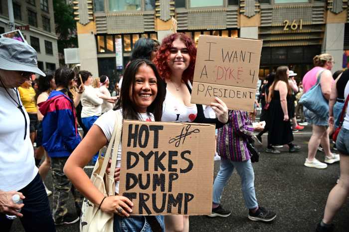 Sending a message to the White House.