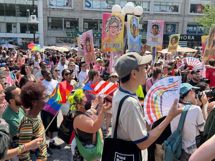 The Queer Liberation March, first held in 2019, typically draws up to tens of thousands of participants.