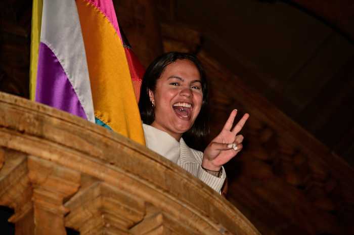 Yanery Cruz, the executive director of the City Council's LGBTQIA+ Caucus.