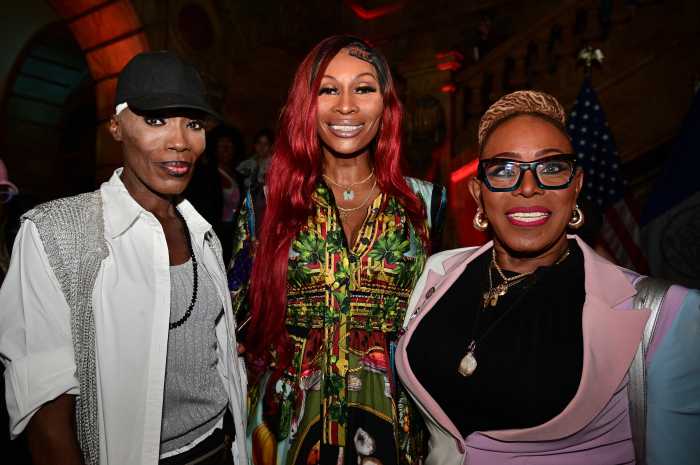 Grace Detrevarah, Dominique Jackson, and Kim Benjamin Watson