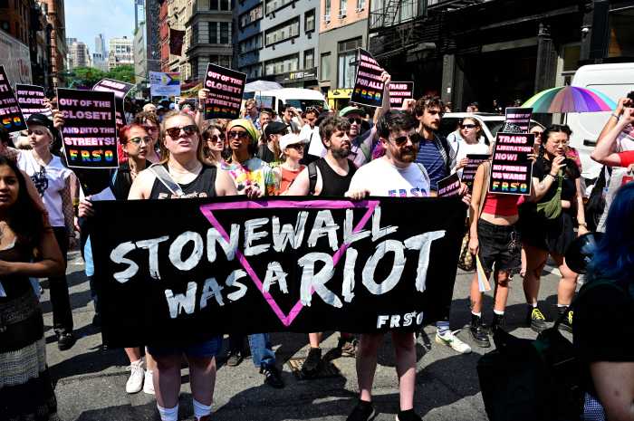 Another reminder of the origins of Pride.