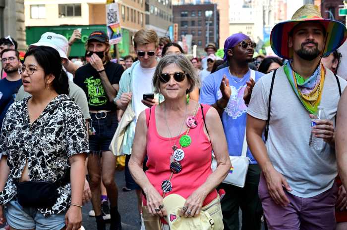 Marching for queer liberation.
