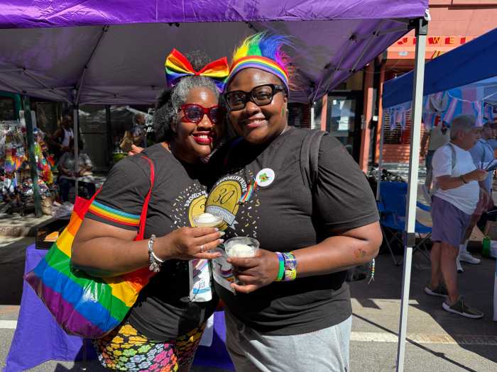 Tanisha Worrell and Stacy Morris.