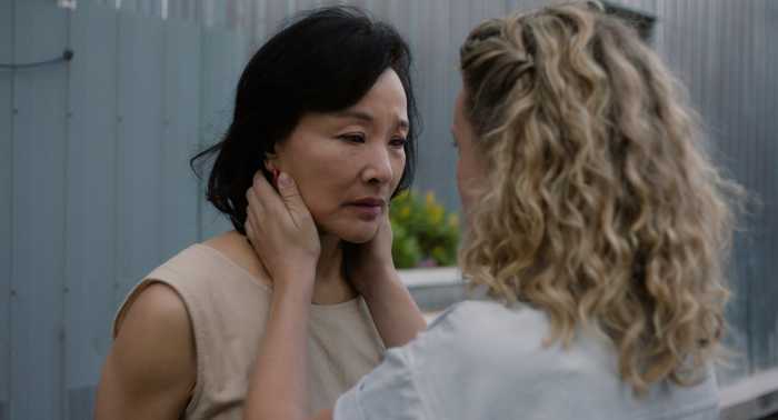 Joan Chen stars in her new film, "Montreal, My Beautiful," as Feng Xia, a married, menopausal Chinese immigrant in Montreal who has an affair with Lisa (Charlotte Aubin), a 30-year-old she meets on a dating app.