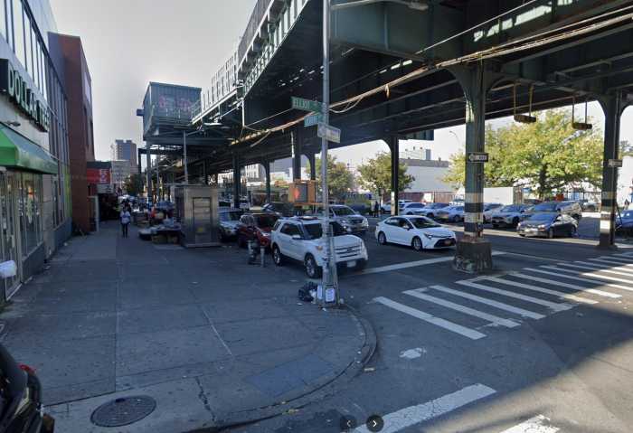 The Bronx intersection where two suspects allegedly physically attacked an individual and voiced anti-LGBTQ remarks.