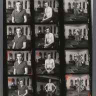 Peter Hujar's (1934 – 1987) self-portraits at 189 Second Avenue, 1974.