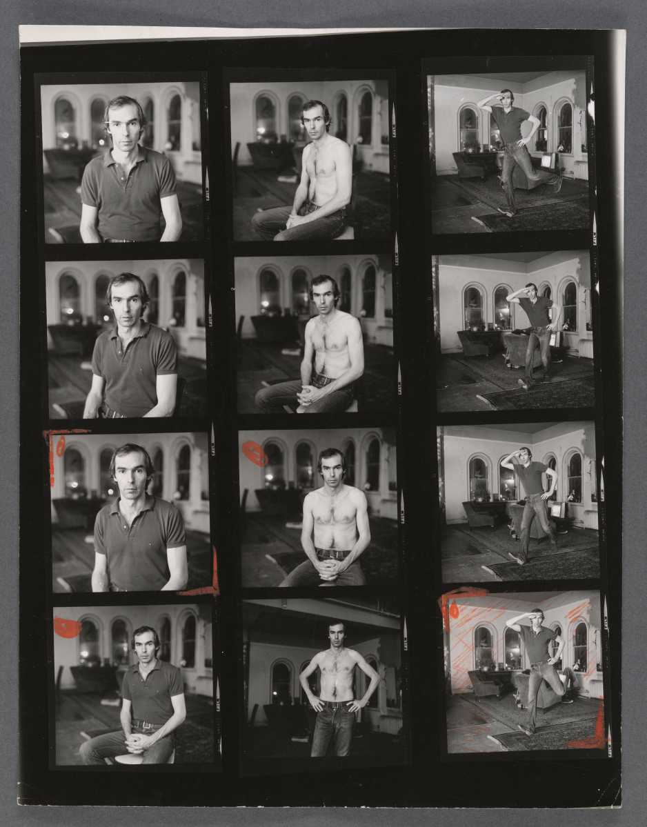 Peter Hujar's (1934 – 1987) self-portraits at 189 Second Avenue, 1974.