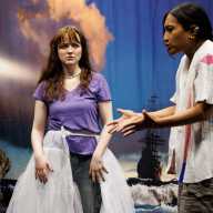 Annie Hoeg and Queen-Tiye Akamefula.